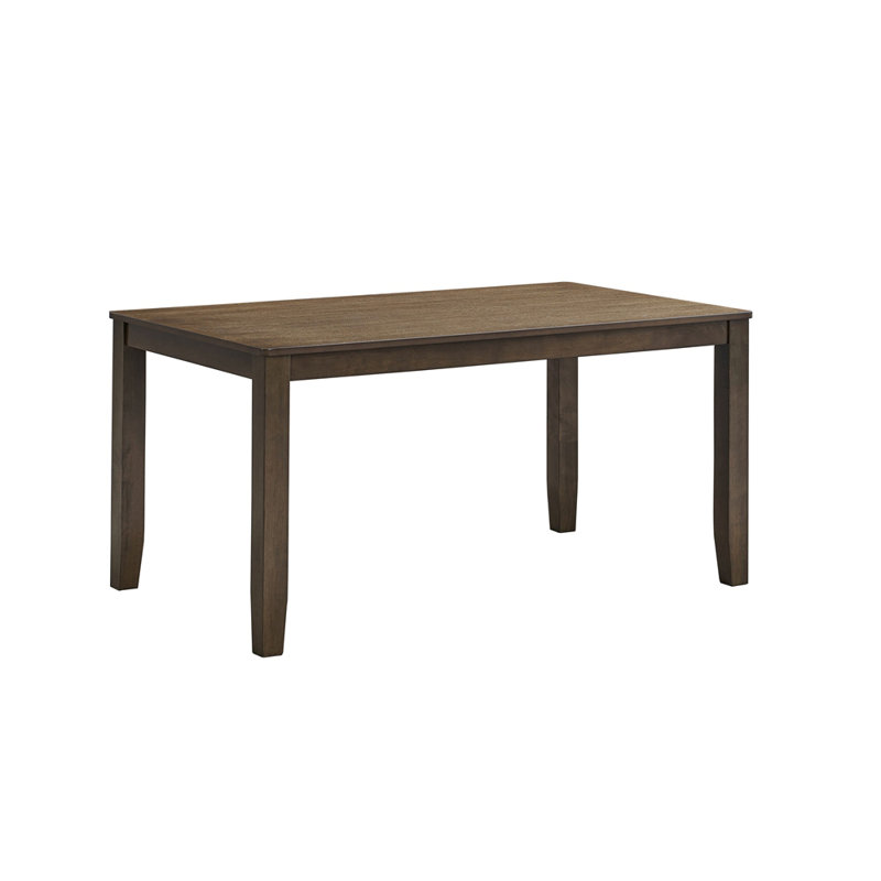 Table de salle à manger en noyer de style contemporain