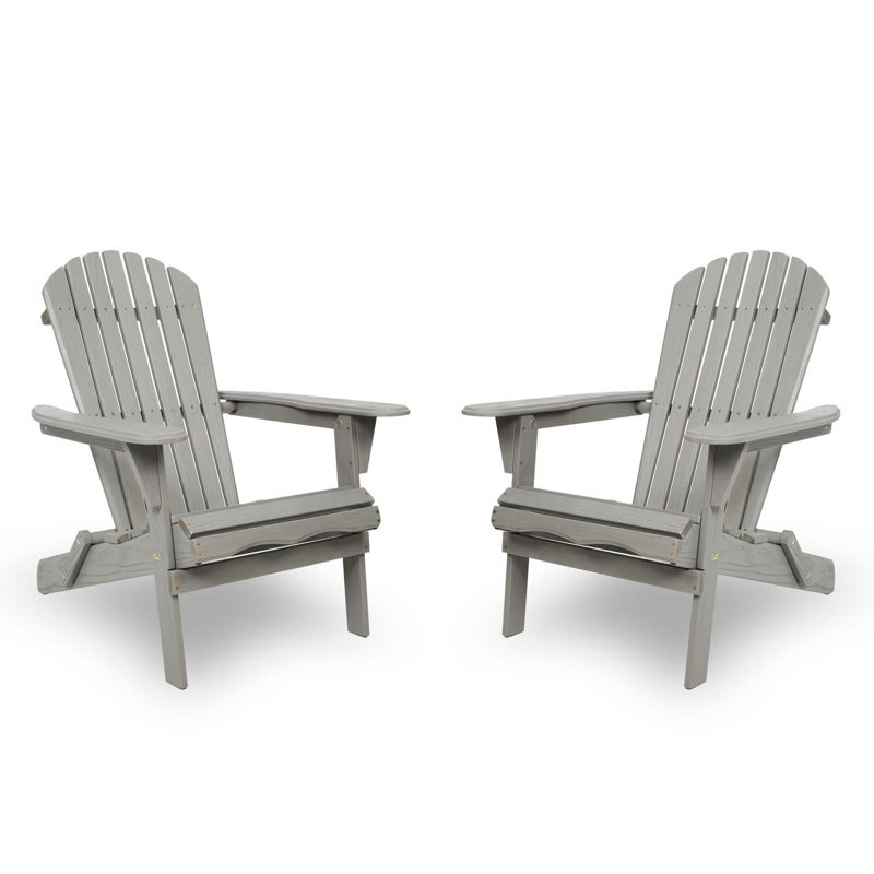 Wood Lounge Patio Chair For Garden Outdoor Wooden Folding Embossed Adirondack Chair Set Of 2 Solid Cedar Wood Lounge Patio Chair With Wood Grain