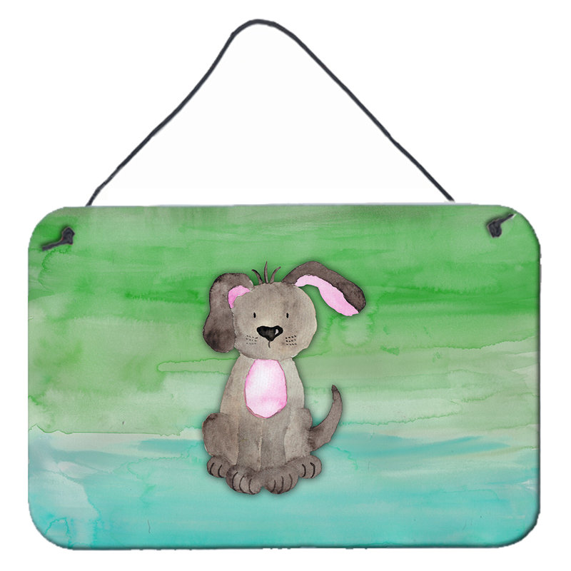 Décoration murale aquarelle pour chien