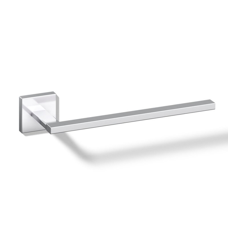 Accoudoir à serviettes carré, Chrome poli