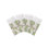 Serviettes de table en satin de coton Peony Inspira