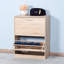 Armoire à chaussures en bois pour entrée