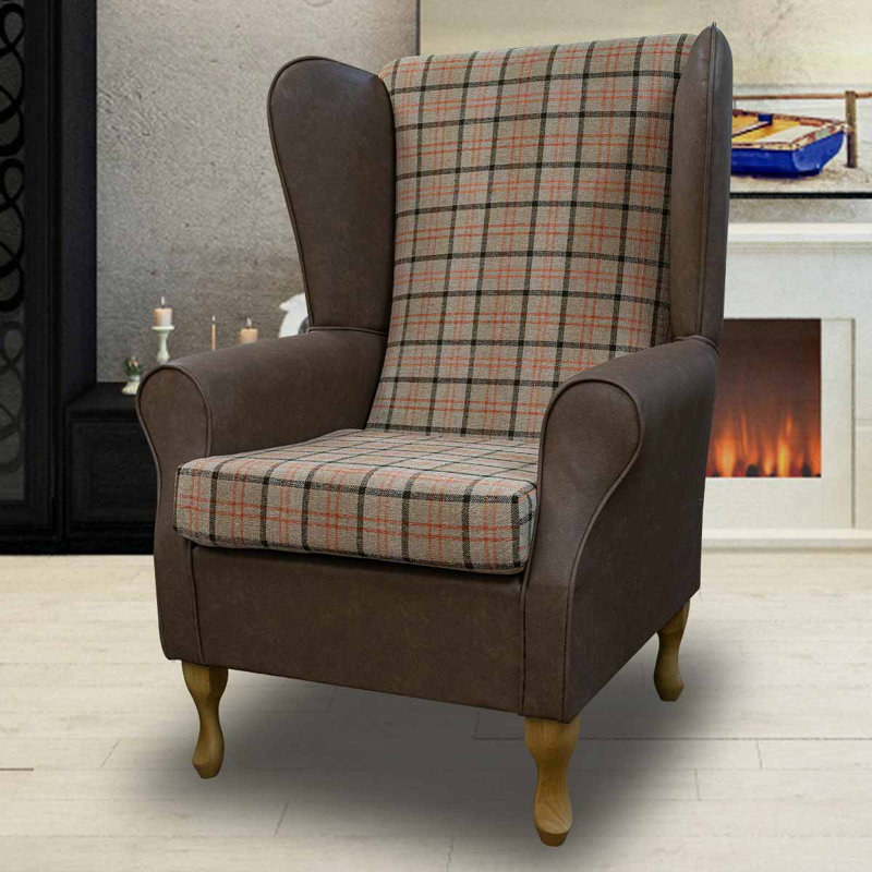 79cm Wide Tufted Wingback Chair