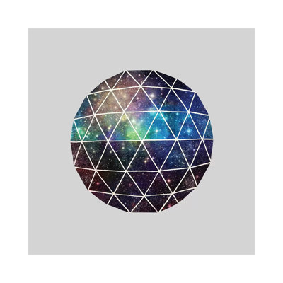 Space Geodesic by Terry Fan - Gallery-Wrapped Canvas Giclée on Canvas