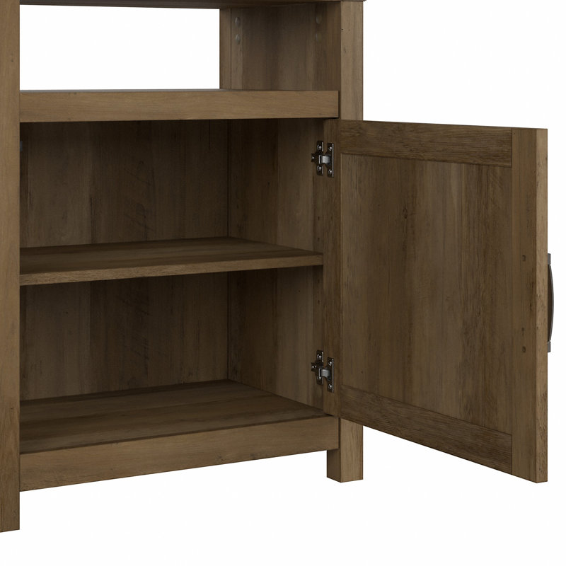 Egils Unfinished Entertainment Center for TVs up to 70", Reclaimed Pine