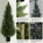 60''Artificial Cedar Tree Set In A Pot,fake tree