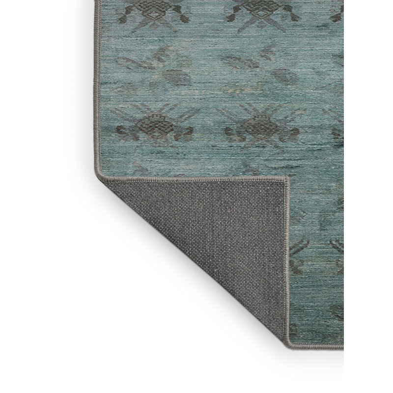 Tapis vert de style oriental, Rectangle 2 pi x 3 pi