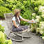Chaise berçante moderne durable et robuste