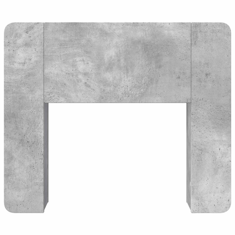 Headboard, European Toddler (80 x 160 cm), Concrete Grey