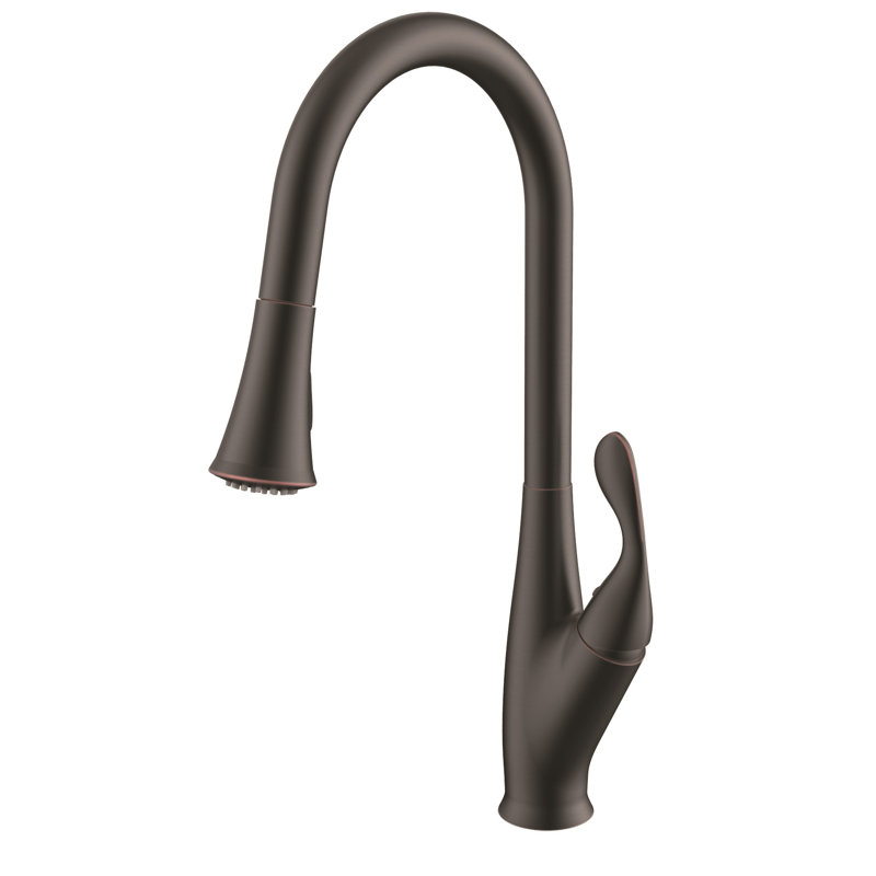 Daweier Pull Out Kitchen Faucet, Oil Rubbed Bronze