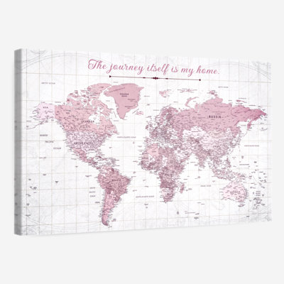 «Journey Is Home» Pin's World Alvertia