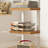 6-Tier Narrow Ladder Bookcase, Metal & Wood Freestanding Shelf, Space-Saving Corner Storage Rack for Living Room, Bedroom, Home Office