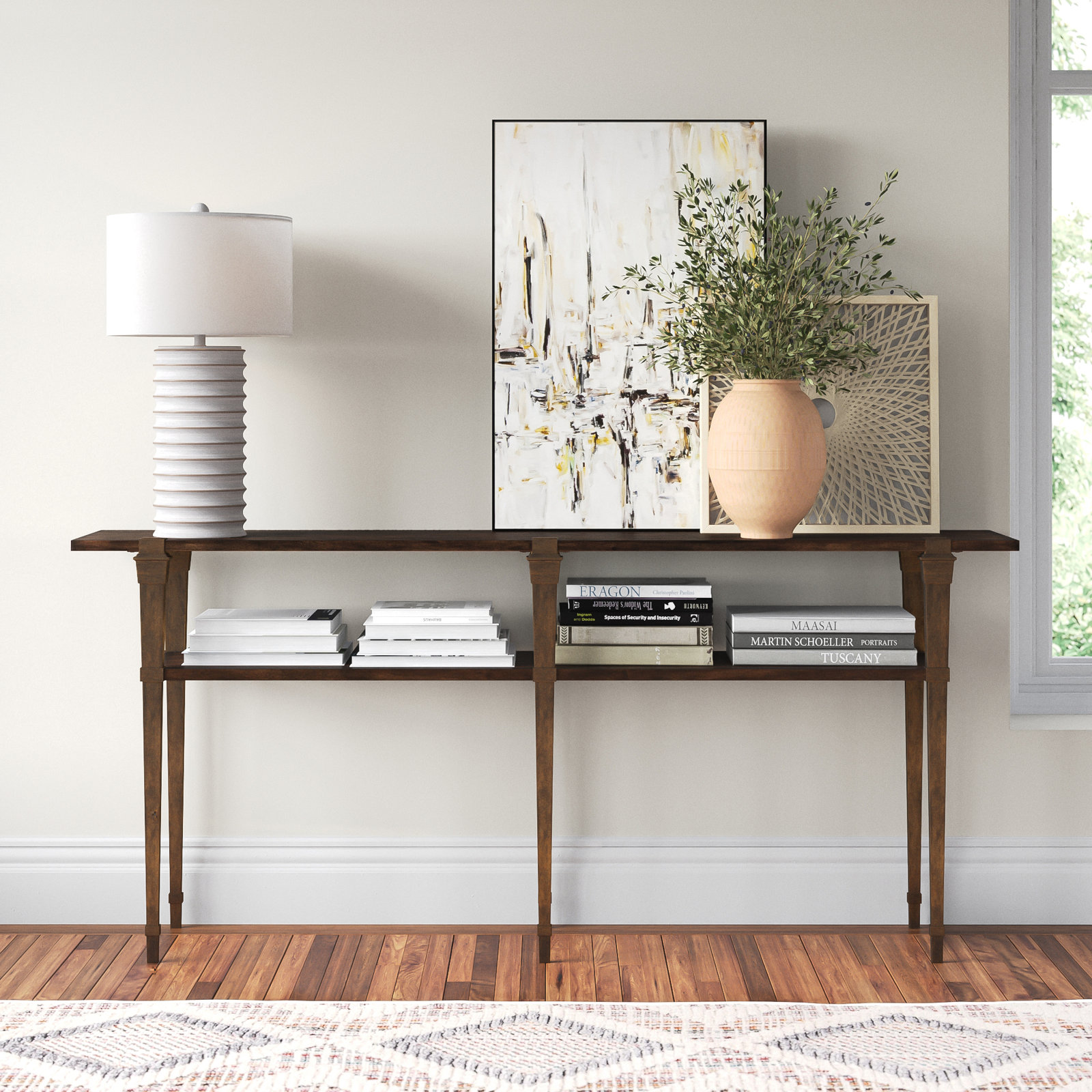 HomeAccent 80'' Console Table