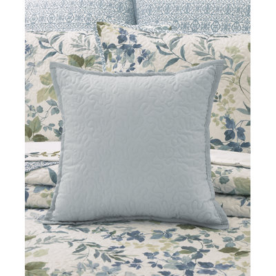 Coussin décoratif matelassé carré Evergreen