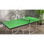 HOMCOM 6ft Table Tennis Table Foldable Portable with Net Midsize Green