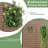 Arch Metal Planter Box with Trellis with Wheels-1646606528-1656732467