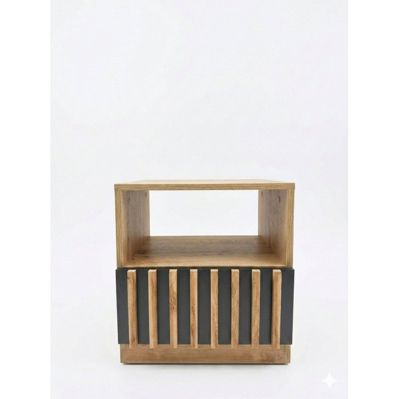 45cm W Laminate Bedside Table