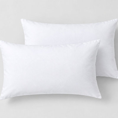 Protège-oreillers imperméables avec fermeture à glissière cachée, housses de coussin moelleuses et respirantes (ensemble de 4)