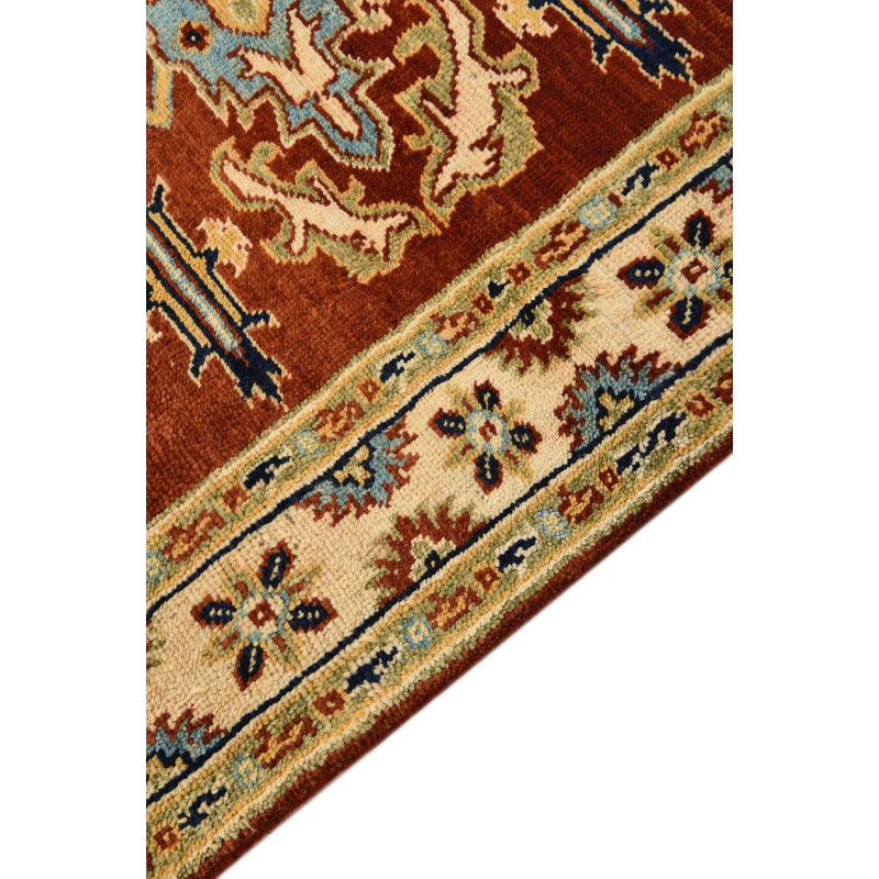 Tapis rouge rouille Orona