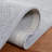 Martha Stewart Hand Tufted Wool/Viscose/Cotton Southwestern Rug in Gray-66151981