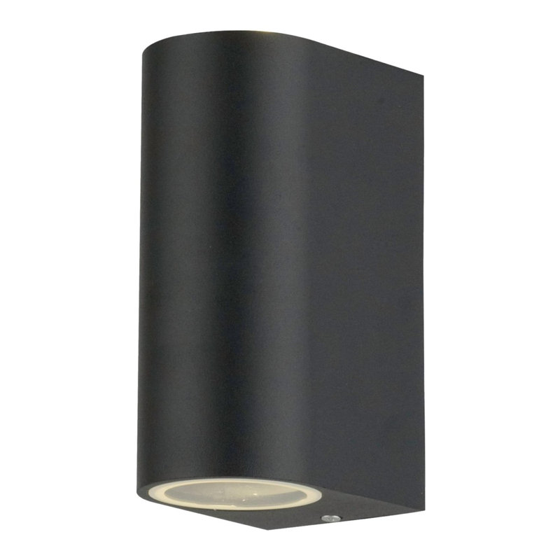 Rodrick Outdoor Flush Mount, Black