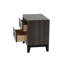 2 Bedroom Nightstand In Rustic Grey Oak, And Stylish, Solid Wood Oak Style, Wood, Modern Touch