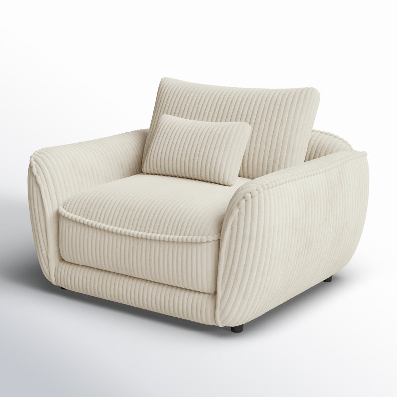 Chaise et demi avec coussin lombaire Arani