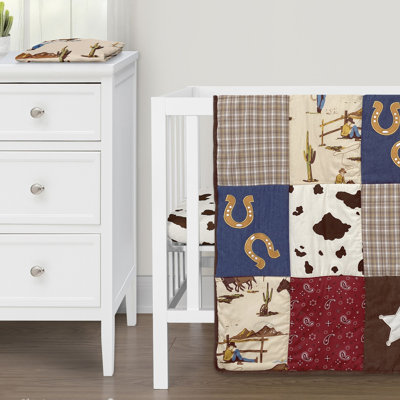 3 - Piece Crib Bedding Set