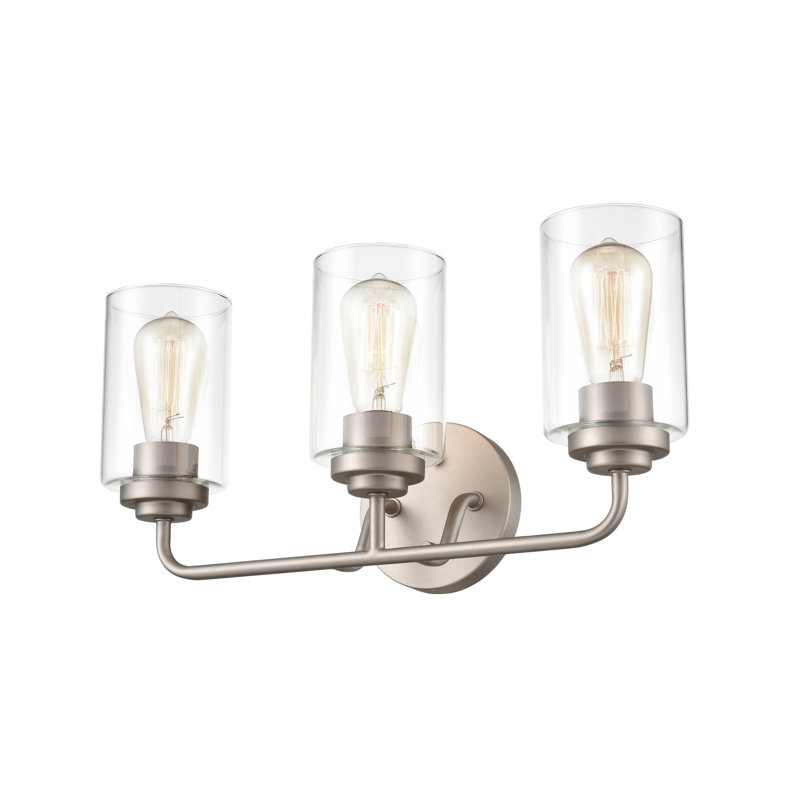 Scriber 3 - Light Dimmable Vanity Light, Satin Nickel