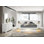 Ensemble de chambre à coucher grand lit à DEL 5 pièces Chandara