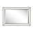 Atilla Engineered Solid Wood Rectangle Mirror