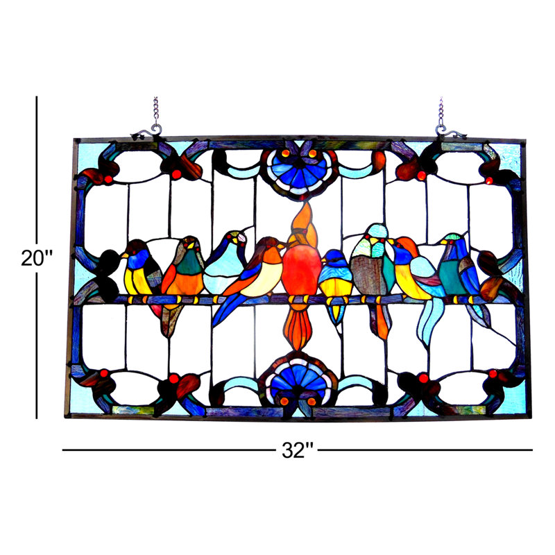 Beley Birds Window Panel