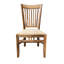Chaise triple en bois de manguier massif Khalib