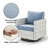 Ingvald Swivel Patio Chairs with Cushions-1273456933