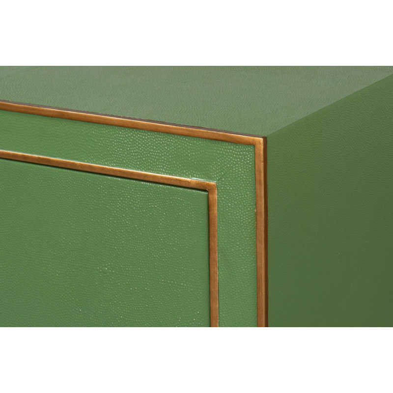 Shagreen 76'' W Sideboard, Green