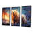 Cadre flottant noir