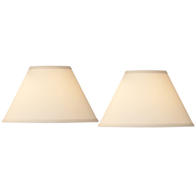 9.5'' H x 17'' W Linen Empire Lamp Shade