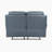 Kaniel 64" Modern & Contemporary Top Grain Leather Manual Double Reclining Loveseat with Plush Pillow Top Armrests-1838722867