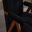 Fauteuil en forme de nuage avec assise en bois et assise confortable-51925613