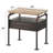 Culberson Modern Industrial Nightstand | 1-Drawer Storage + Open Compartment for Contemporary Bedrooms-652462249