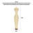 Modern Cheongsam Silhouette Standing Accent Light