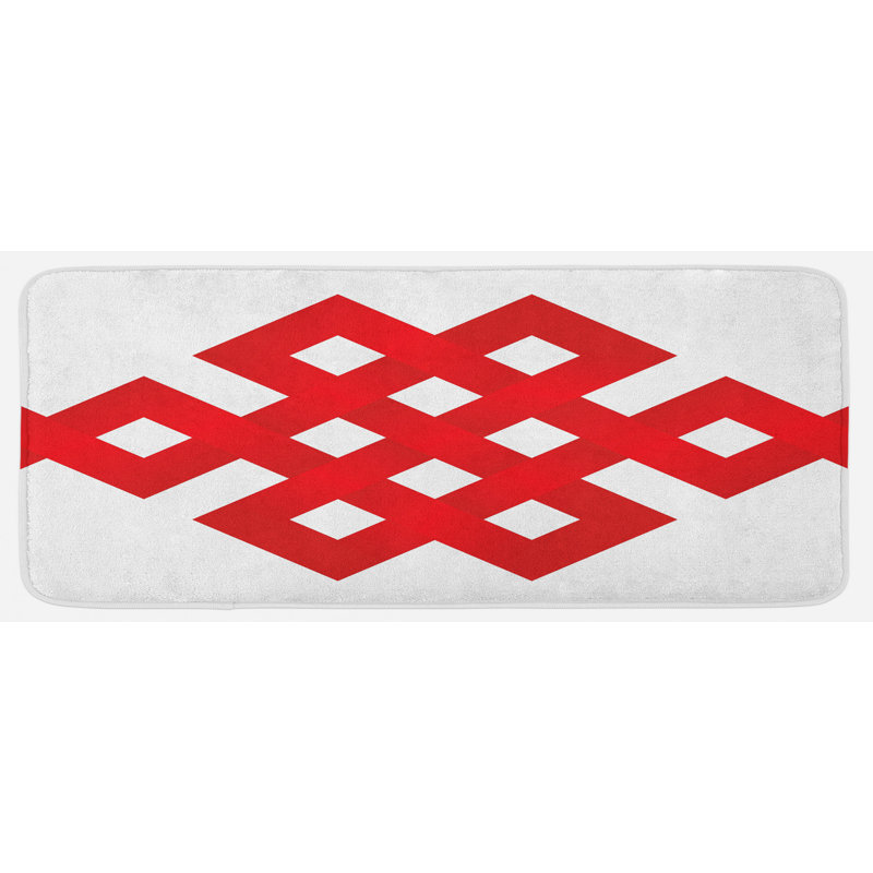 Modern & Contemporary Synthetic Kitchen Mat