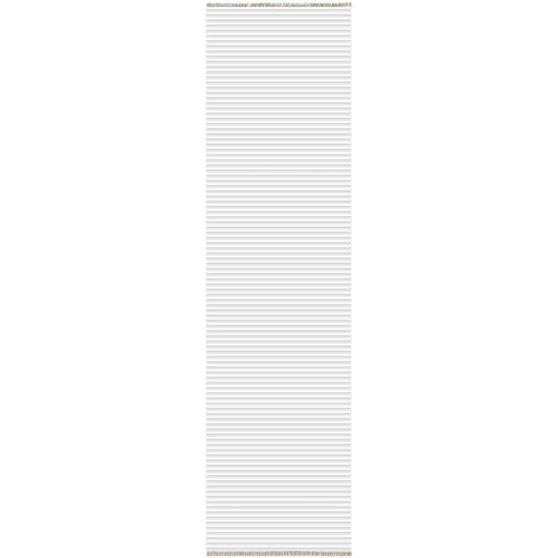 Tapis gris pastel en chenille de coton Lacasa, Rectangle 6 pi 7 po x 11 pi 6 po