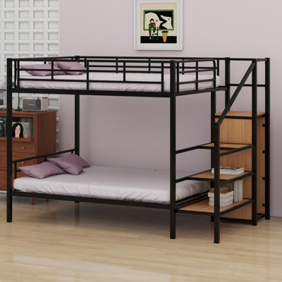 Metal Bunk Bed With Wardrobe