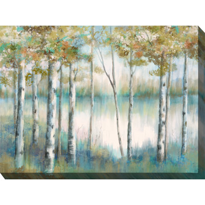 Art sur toile Riverside Thicket
