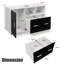 100cm Wide 1 -Drawer Mobile File Cabinet