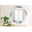 Huldar Glass Flat Wall Mirror