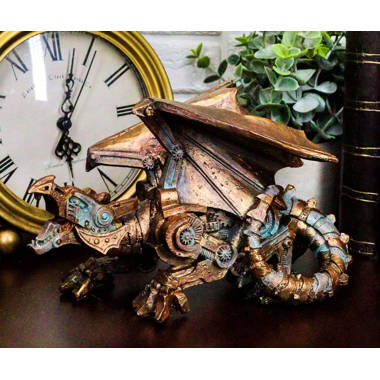 Steampunk Dragon Gear Clock