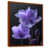 Toile avec cadre flottant brun