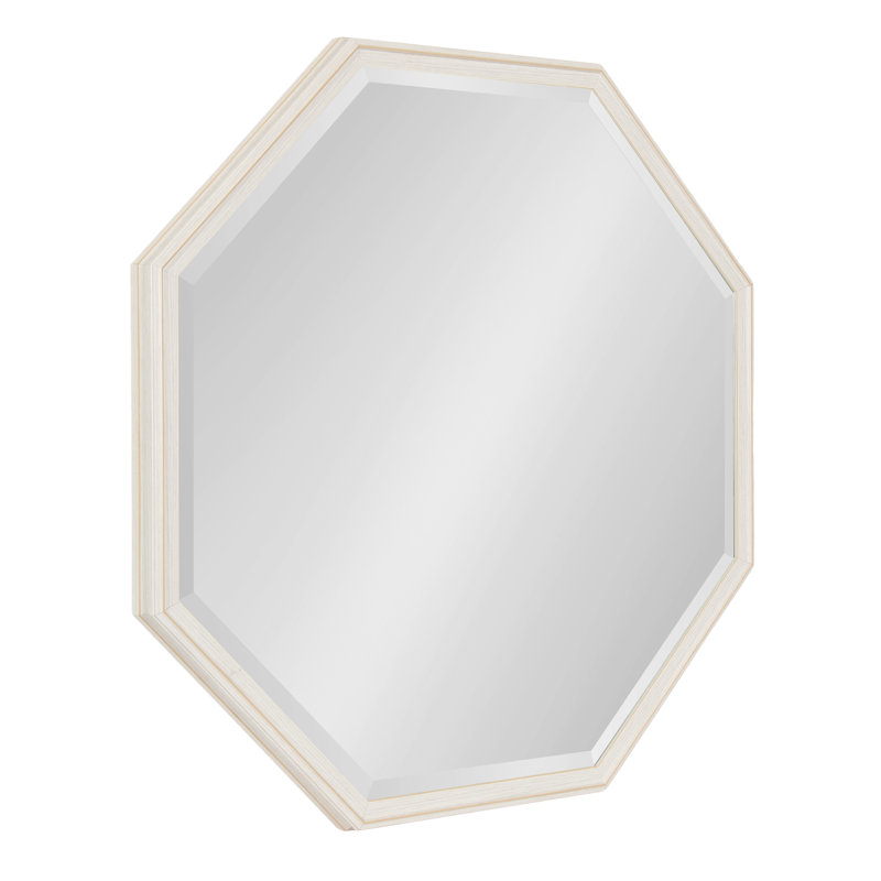 Miroir mural de salle de bain Lazio, 20 po x 30 po, Blanc doux